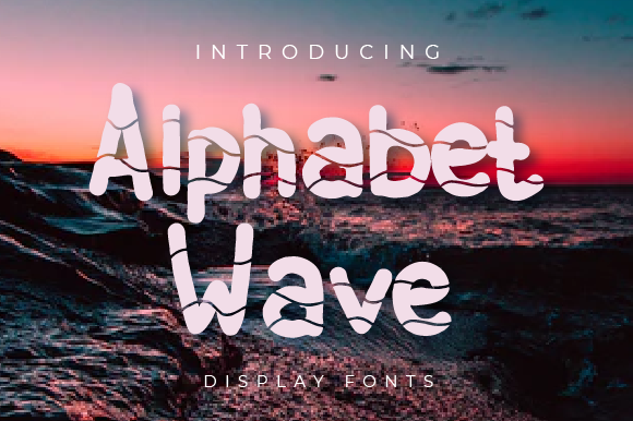 Alphabet Wave: A Display Font for Bold Branding
