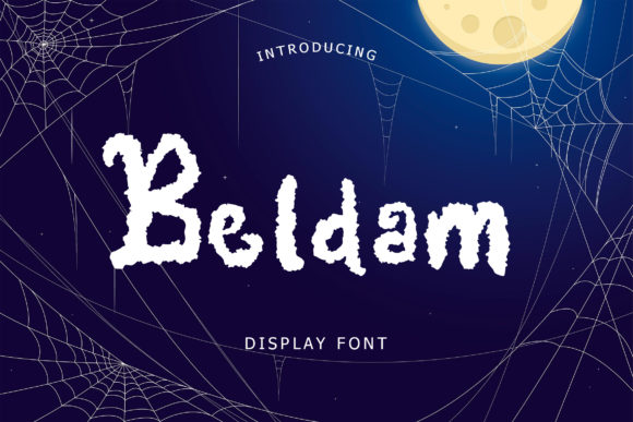 Beldam: A Spooky Display Font for Campaign Creators