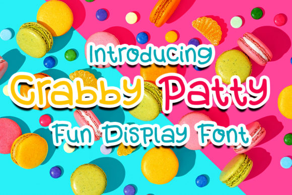 Crabby Patty: A Dazzling Display Font for Editorial Projects