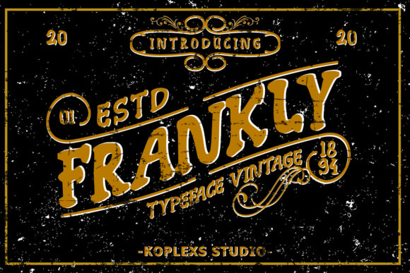Frankly: A Bold Display Font for Web Designers