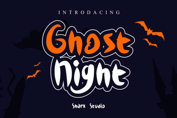 Ghost Night: A Spooky Display Font for Creators