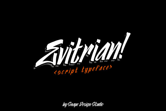 Give Your Business a Bold Edge with the Evitrian Typeface