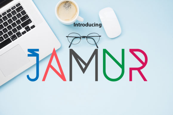 Jamur: The Futuristic Display Font for Campaign Visuals