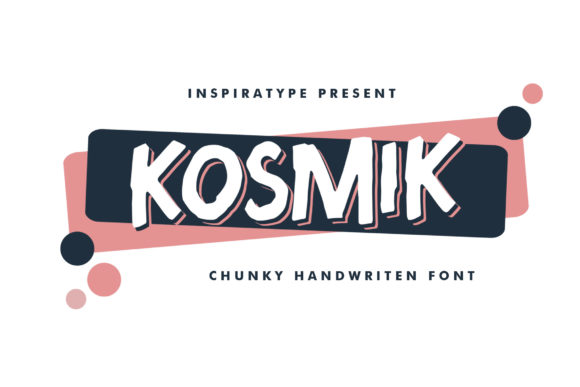 Kosmik: A Chunky Display Font That Anchors Your Digital Brand