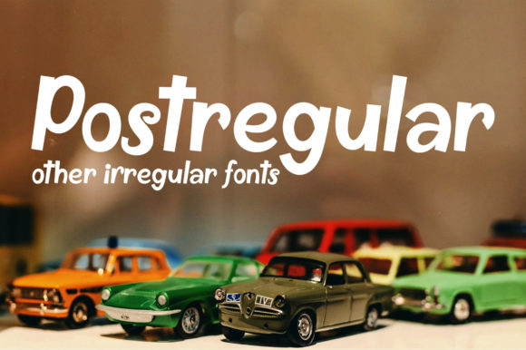 Postregular: A Handwritten Font for Campaign Creatives