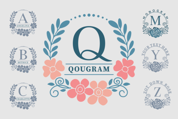 Qougram: A Sweet Display Font for Campaign Visuals