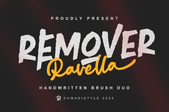 Remover Ravella Font: A Display & Script Duo for Web Design