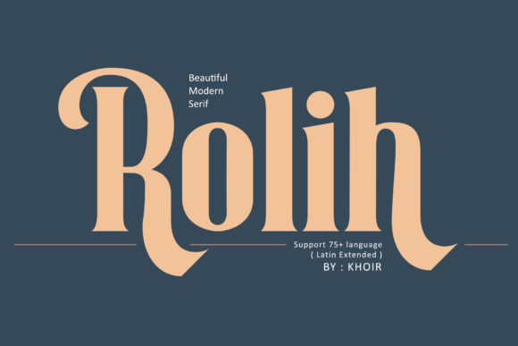 Rolih: A Display Font That Elevates Campaign Headlines