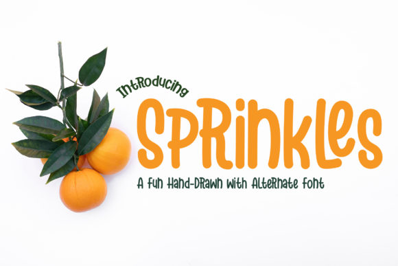 Sprinkles: A Chunky Display Font That Builds Brand Personality