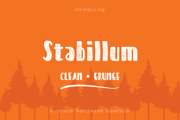 Stabillum: The Chunky Display Font for Joyful Crafts