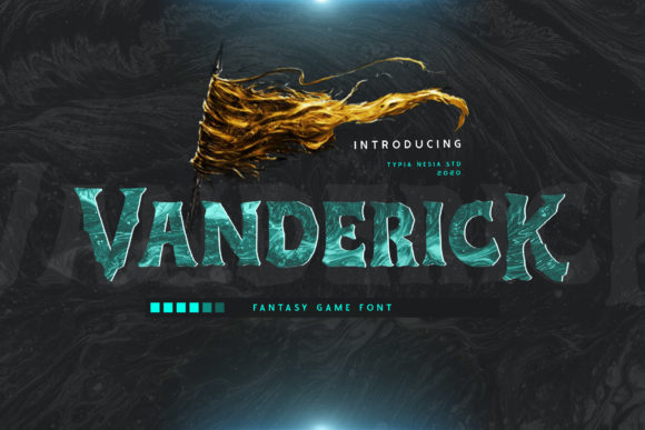 Vanderick: A Bold Display Font for Standout Branding
