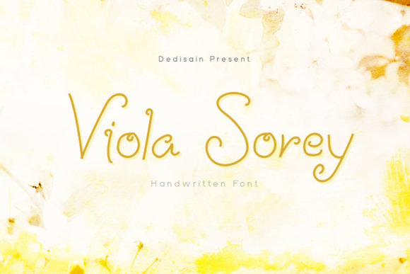 Viola Sorey: The Elegant Display Font for Crafters and Makers